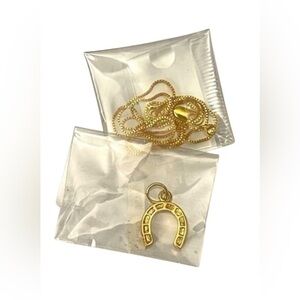 Horseshoe Charm Necklace